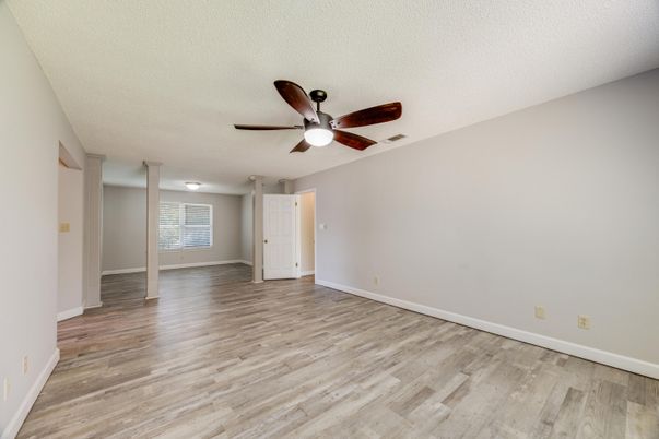 Empty room, Interior, Wood Texture Flooring