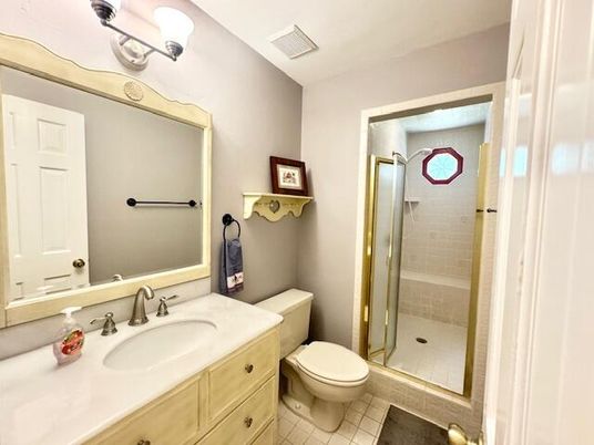 Bathroom, Glass Shower, Interior