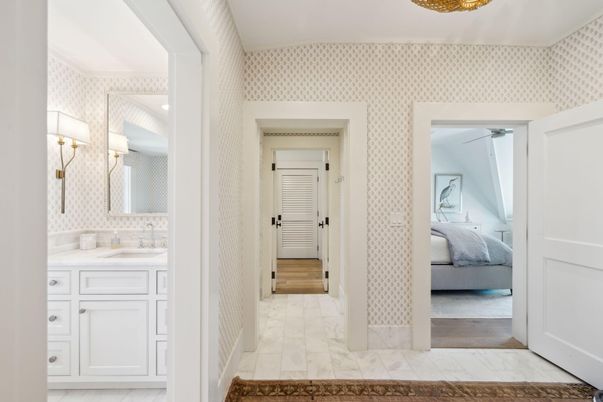 Bathroom, Bedroom, Dual Sink Vanities, Interior, Marble