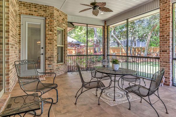 Interior, Stone Walls, Sun Room