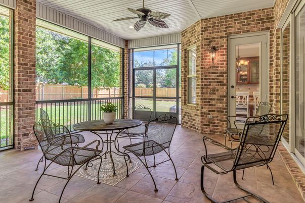 Interior, Stone Walls, Sun Room
