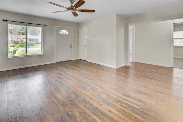 Empty room, Interior, Wood Texture Flooring