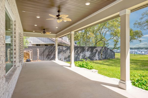Backyard, Exterior, Recessed Lighting
