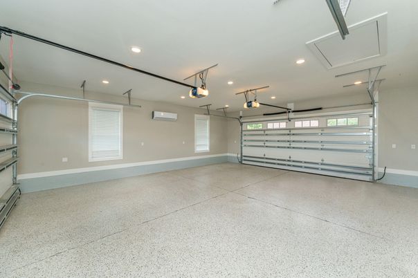Garage, Interior, Recessed Lighting