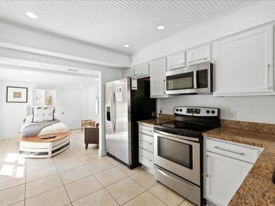 Interior, Kitchen, Recessed Lighting, Stainless Steel Appliances