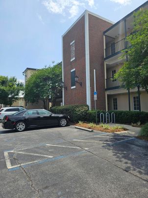 Exterior, Facade, Brick Facade, Condo Building
