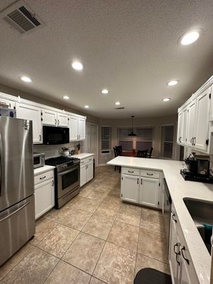Interior, Kitchen, Recessed Lighting