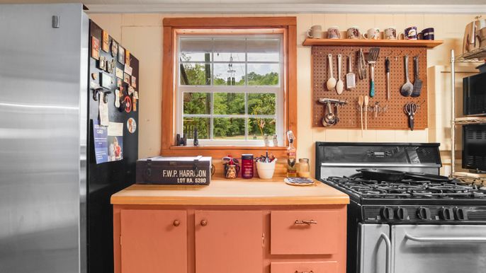 Interior, Kitchen, Stainless Steel Appliances