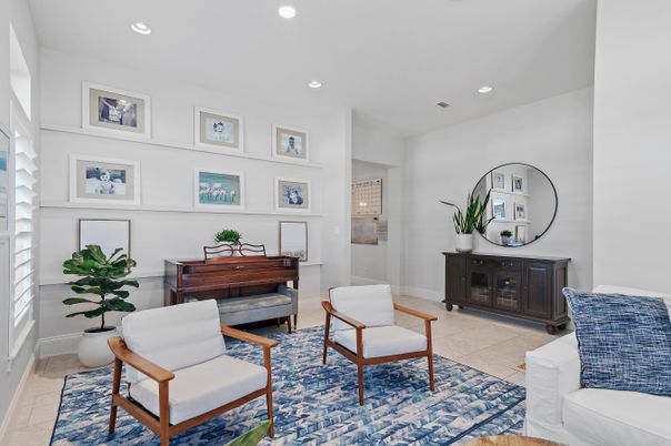 Interior, Piano, Recessed Lighting