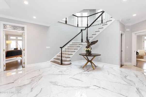 Interior, Marble, Recessed Lighting