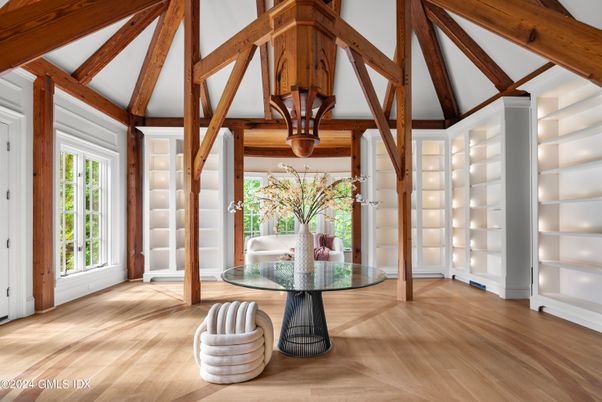 Interior, Pendant Lights, Wooden Beams, Wood Texture Flooring
