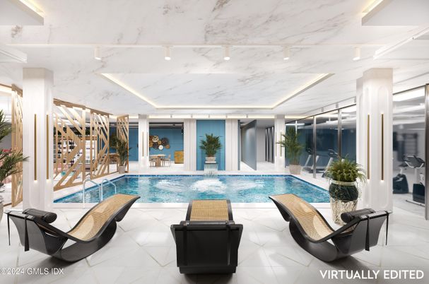 Interior, Pool, Recessed Lighting