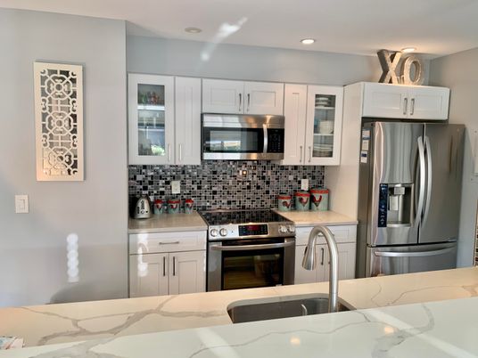 Interior, Kitchen, Recessed Lighting, Stainless Steel Appliances