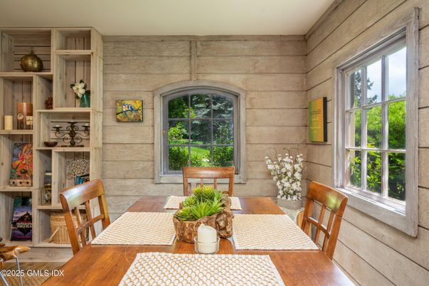 Dining room, Interior, Stone Walls