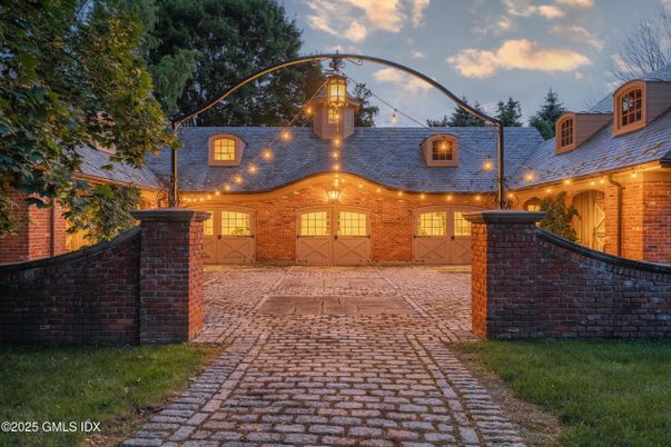 Attached, Exterior, Facade, Brick Facade, French Provincial