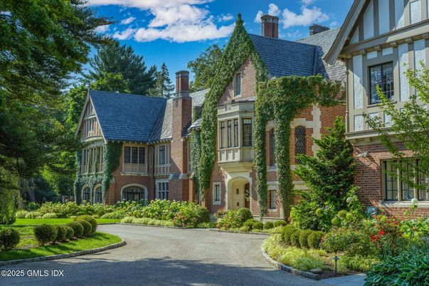 Exterior, Facade, Brick Facade, Tudor Revival