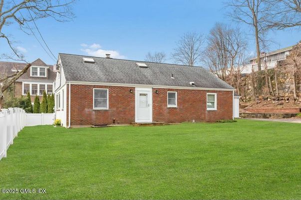 Exterior, Facade, Brick Facade, Cape Cod