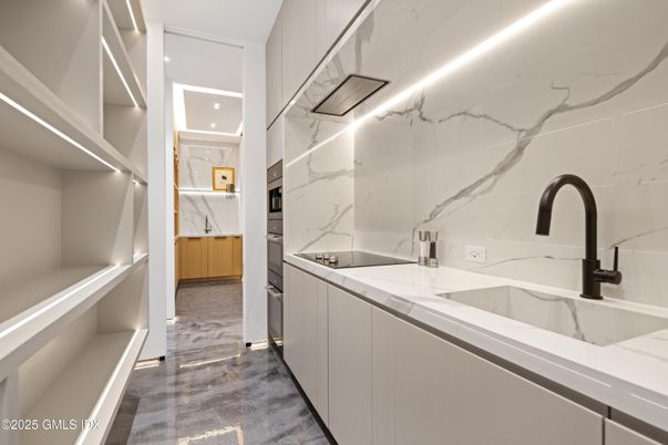 Interior, Kitchen, Marble Walls