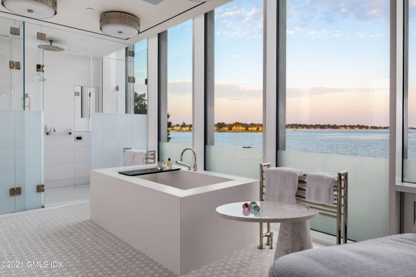 Bathroom, Glass Shower, Interior, Water
