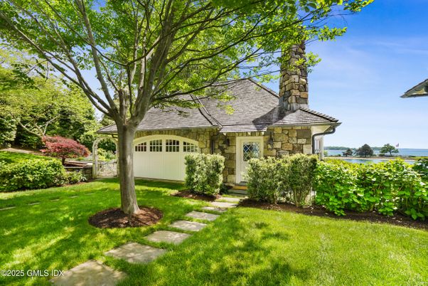 Attached, Backyard, Exterior, Facade, Water, French Provincial