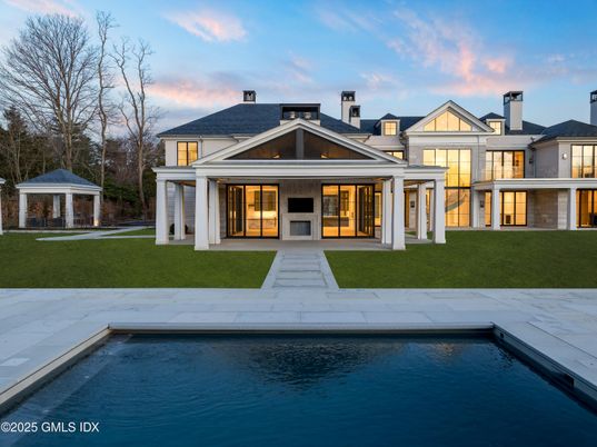 Backyard, Exterior, Facade, Pool, French Provincial