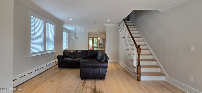 Interior, Pendant Lights, Recessed Lighting, Wood Texture Flooring