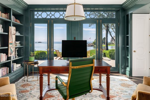 Home Office, Interior, Pendant Lights, Water