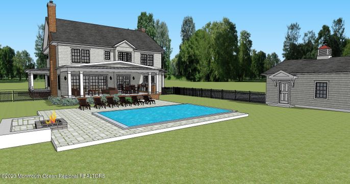 Backyard, Exterior, Pool
