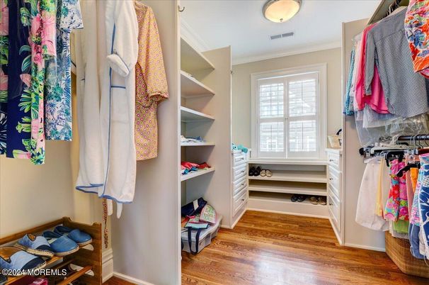 Interior, Walk-in Closets, Wood Texture Flooring