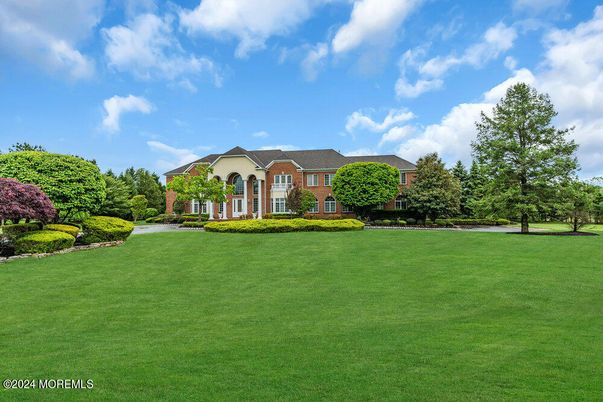 Backyard, Exterior, Facade, Brick Facade, French Provincial