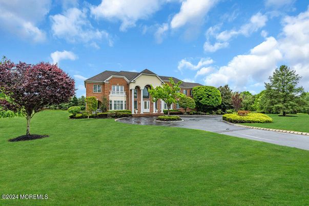Backyard, Exterior, Facade, Brick Facade, French Provincial