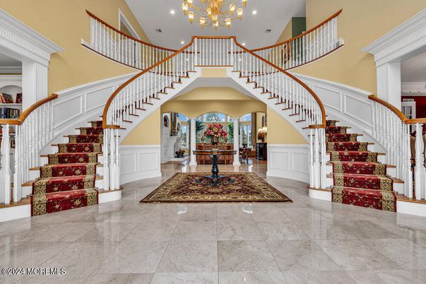 Chandelier, Interior, Recessed Lighting