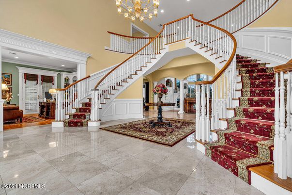 Chandelier, Interior, Recessed Lighting
