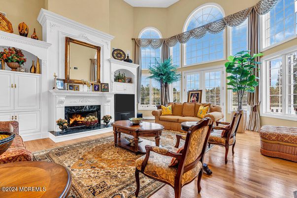 Fireplace, Interior, Living room, Wood Texture Flooring