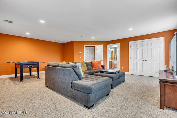 Game Room, Interior, Living room, Recessed Lighting