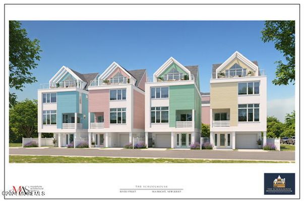 Exterior, Facade, Rowhouse