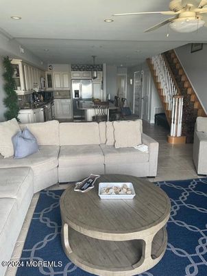 Dining room, Interior, Kitchen, Living room, Recessed Lighting, Stainless Steel Appliances