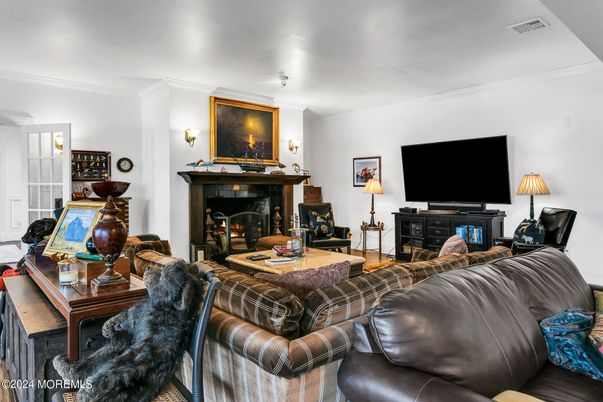 Fireplace, Interior, Living room