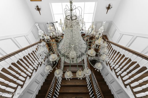 Chandelier, Dining room, Interior