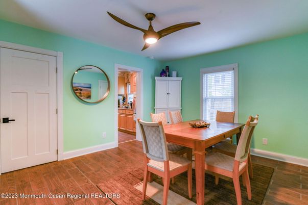 Dining room, Interior, Wood Texture Flooring