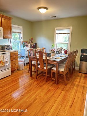 Dining room, Interior, Wood Texture Flooring