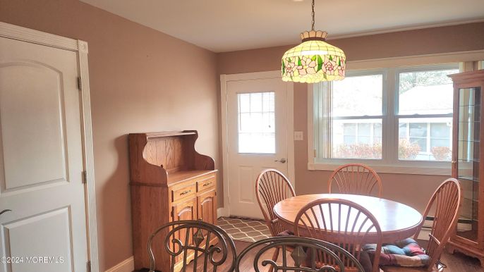 Dining room, Interior, Pendant Lights