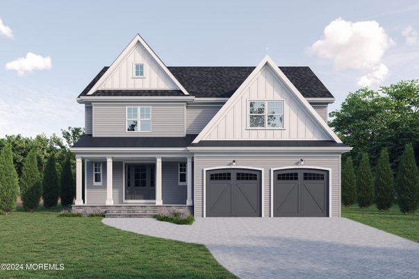 Attached, Exterior, Facade, Farmhouse