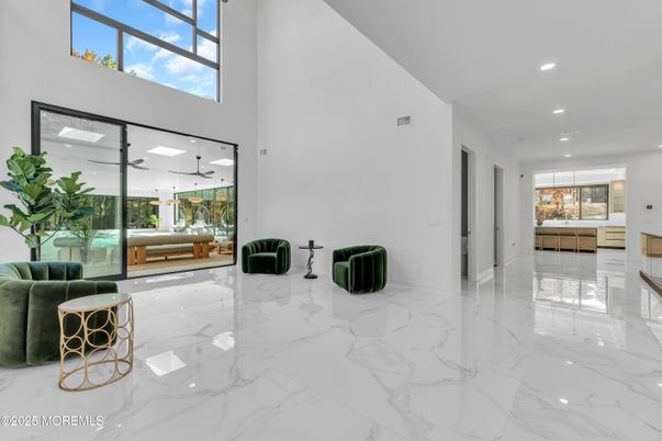 Interior, Marble, Recessed Lighting