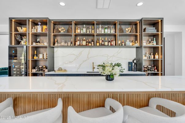 Interior, Marble Walls, Recessed Lighting