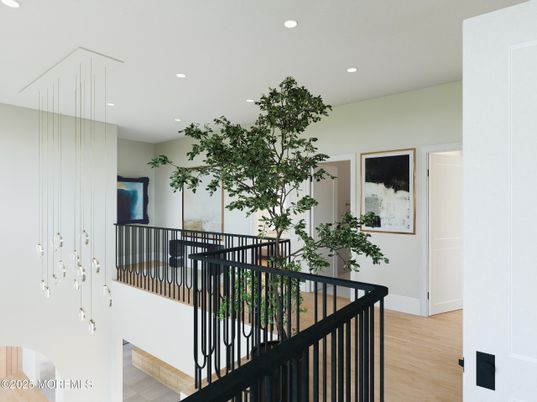 Interior, Pendant Lights, Recessed Lighting, Wood Texture Flooring