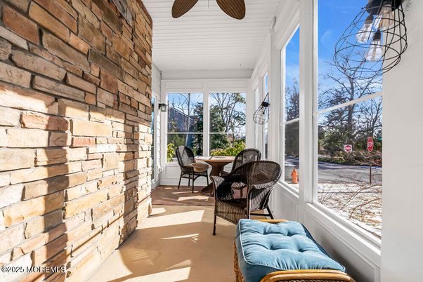 Dining room, Interior, Stone Walls, Sun Room