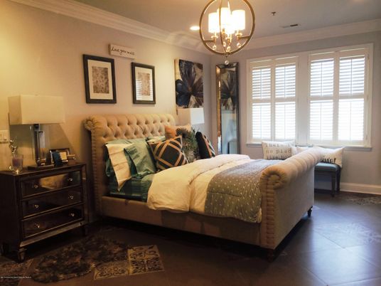 Bedroom, Interior, Pendant Lights, Recessed Lighting