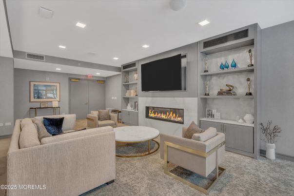 Fireplace, Interior, Living room, Recessed Lighting
