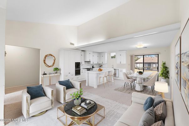 Dining room, Interior, Kitchen, Living room